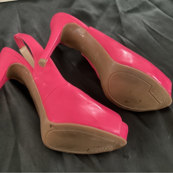 Guess hot pink heels - Picture 4 of 8